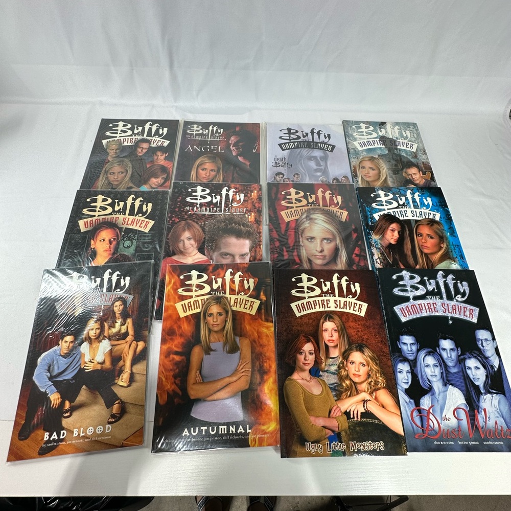 #185 Lot Of 12 BUFFY THE VAMPIRE SLAYER Graphic Novels Books Magazines